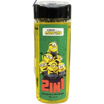 UNIVERSAL ILLUMINATION Minions Šampón a sprchový gél 2v1 210 ml