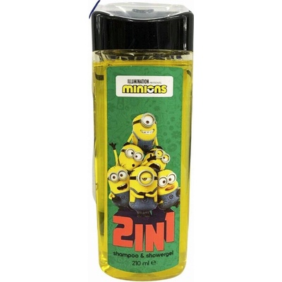 UNIVERSAL ILLUMINATION Minions Šampón a sprchový gél 2v1 210 ml
