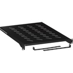 Lanberg AK-1005-B рафт за 19" шкаф 1U 500mm черен (AK-1005-B)