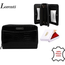 Lorenti peňaženka dámska kožená 01 12 RC čierna
