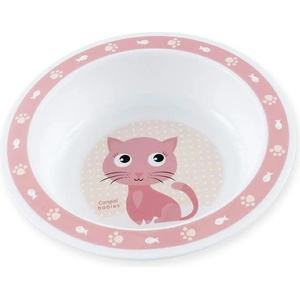 Canpol babies Пластмасова купа Canpol - Happy Animals, 270 ml, Коте (4/412_cat)