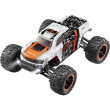 Reely RaVage 4x4 oranžová biela komutátorový RC model auta elektrický monster truck 4WD 4x4 RtR 2,4 GHz vr. akum 1:16