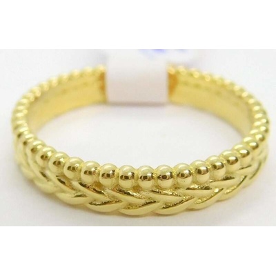 Klenoty Budín Dámský zlatý gravírovaný prsten HK1180