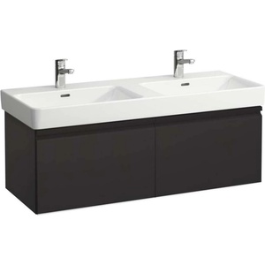 Laufen Pro S - Шкаф за мивка, 126x45x39 см, 2 чекмеджета, графитен мат H4835720964801 (H4835720964801)