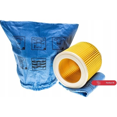 Vacs Karcher WD 3.320 M hepa filter 2 ks