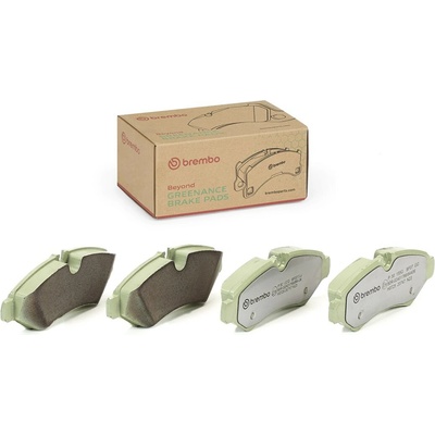 BREMBO Sada brzdových platničiek kotúčovej brzdy P 50 155G