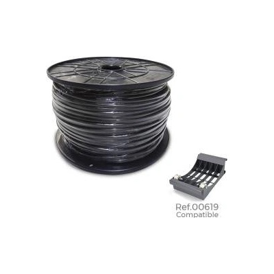 EDM Паралелен интерфейсен кабел EDM 28917 2 x 0, 75 mm Черен 700 m