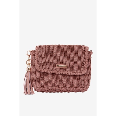 Flora & Co malá dámska crossbody kabelka ružová