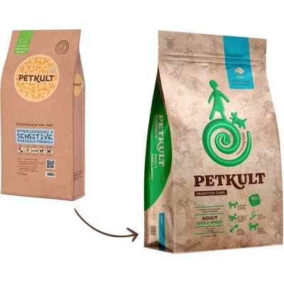 Petkult dog Sensitive Fish Adult Small 3 kg