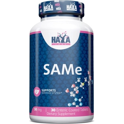 Haya Labs SAMe, 50 mg, 30 таблетки, Haya Labs