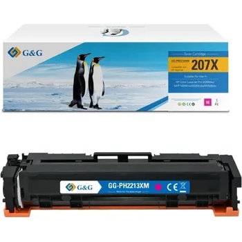 Compatible КАСЕТА ЗА HP COLOR LASERJET PRO M255dw/MFP M282nw/M283cdw/M283fdw - /207X/ - Magenta - W2213X - PN NT-PH2213XM - G&G (100HPW2213X)