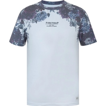 Firetrap Мъжка тениска Firetrap Sub T Shirt Mens - Floral
