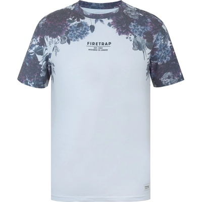 Firetrap Мъжка тениска Firetrap Sub T Shirt Mens - Floral