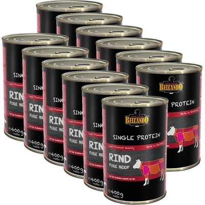 BELCANDO Single Protein - Говеждо, 12 x 400г