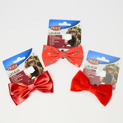Trixie Xmas Suit bow tie Christmas mix 10 cm