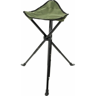 Fox Outdoor Skladacia stolička na trojnožke green