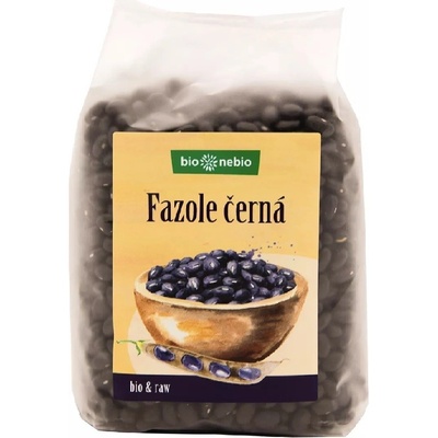 Bio nebio Fazuľa čierna BIO 0,5 kg