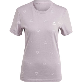 adidas Essentials monogram slim graphic tee xs