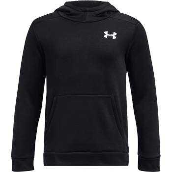 Under Armour Суитшърт с качулка Under UA Armour Fleece Graphic HD-BLK 1379801-001 Размер YSM