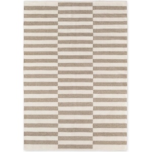 Hanse Home Бял/сив двустранен/ръчно изработен вълнен килим 160x230 cm Vika - Hanse Home (106470-160x230)