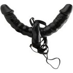 Fetish fantasy Вибриращ двоен страпон Double Delight (P23332)