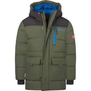 TROLLKIDS Детско зимно яке Trollkids Kid's Torsvag Parka Winter jacket - Ivy / Black / Electric Blue - размер 152 (EU) (703-7241-0218)