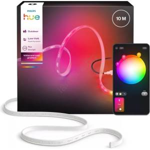 Philips - LED RGBW димируема външна лента Hue FLUX 10m LED/30W/230V 2200-6500K IP67 (P7211)