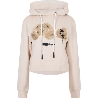 Palm angels Суичър PALM ANGELS Women's Pa Bear Pull Over Hoodie - Gray Brown