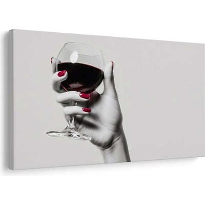 Obraz elegance červeného vína - 40x30
