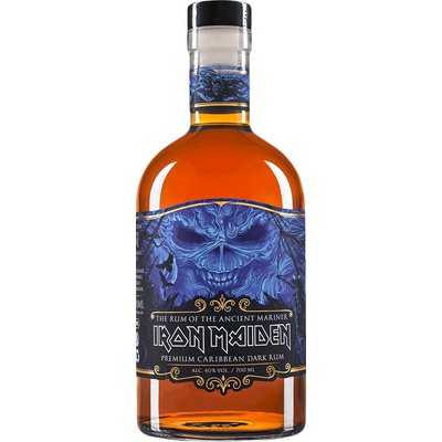 Iron Maiden Caribbean Dark Rum 40% 0,7 l (čistá fľaša)