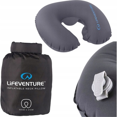 Lifeventure Inflatable Neck Pillow 330x470x120 mm – Zboží Mobilmania