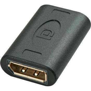 Lindy Преходник Lindy 41020, от DisplayPort(ж) към DisplayPort(ж), черен (41020)