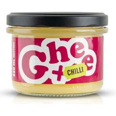 České ghíčko Ghee+ prepustené maslo chilli 220 ml