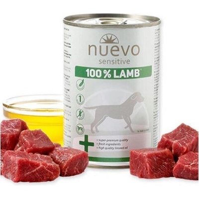 Nuevo Dog Sensitive100% Lamb 6 x 400 g