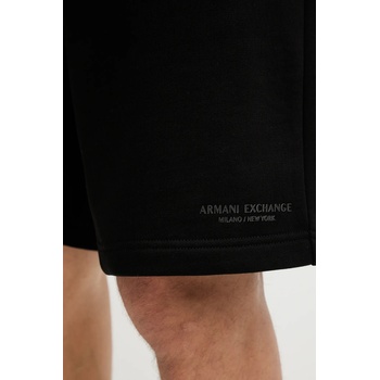 Armani Exchange Памучен къс панталон Armani Exchange мъжки в черно XM001300 AF20934 (XM001300.AF20934.NOS)