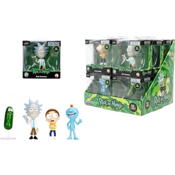 Jada Toys Метална фигурка Jada Toys - Rick and Morty, 6.5 cm, асортимент (9385287300W01)