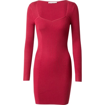 Abercrombie & Fitch Плетена рокля червено, размер L