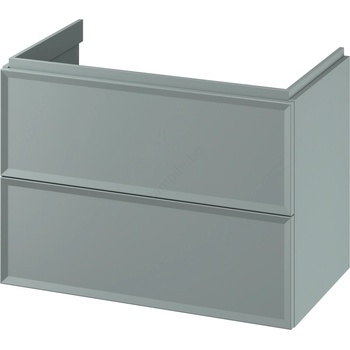 Cersanit S1017-004 - Висящ шкаф за баня под мивка MILLE 80x45 cm в цвят мента (CS0245)