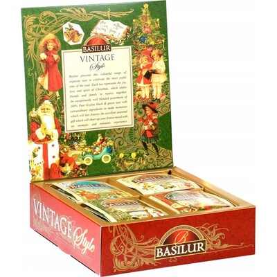 Basilur čaj vintage assorted 40 sáčků 75 g