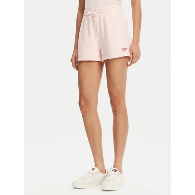 Tommy Jeans dámské šortky DW0DW20353 růžové