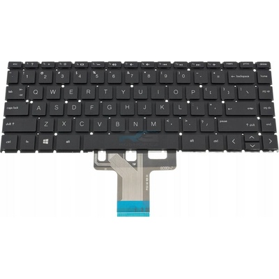 Klávesnice HP Pavilion X360 14-dh 14-dq 14-ce 14-ck 14-cd / Blk LED