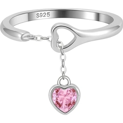 Majya Stříbrný nastavitelný prsten AFRA 11371