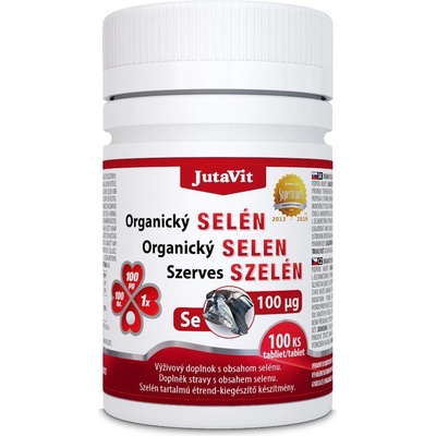 Jutavit Organický selen 100 μg 100 tablet