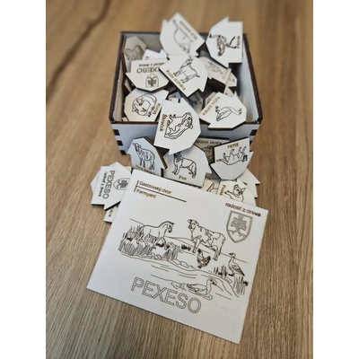 Danson - Puzzle Drevené pexeso Gazdovský dvor - 1 - 39 piese