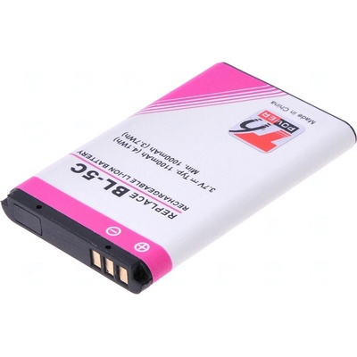 T6 Power batéria pre Nokia 6300, 6600, 5100, 1100, 3650, 6230, C1-01, 1100mAh, 4,1Wh, Li-ion MTNK0002