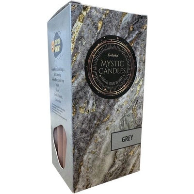 Goloka Mystic Candles Grey ( ) 20 ks