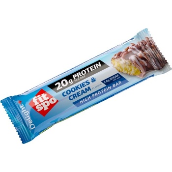 FIT SPO Delight+ | Protein Bar [60 грама] Бисквити с крем
