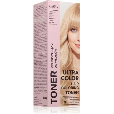 Joanna Ultra Color barevný toner odstín Creamy Latte 100 g