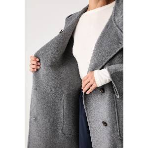 Benetton палто дамско с вълна (28F7DN0AL) - answear - 645,23 лв