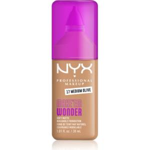 NYX Professional Makeup Make ‘Em Wonder лек матиращ фон дьо тен цвят 17 Medium olive 30ml